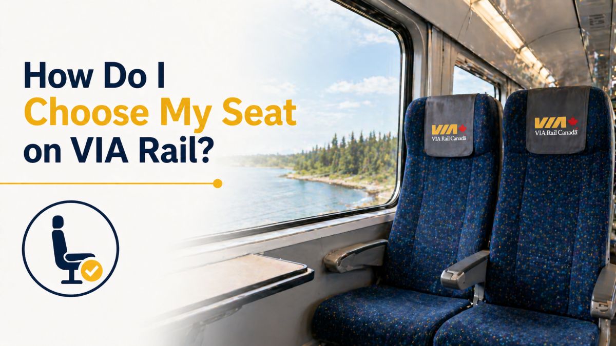 How Do I Choose My Seat on VIA Rail (2026)