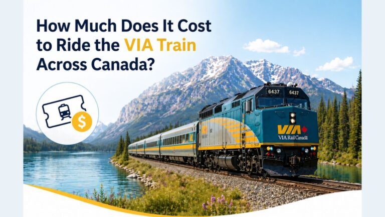 How Much Does It Cost to Ride the VIA Train Across Canada (2026)