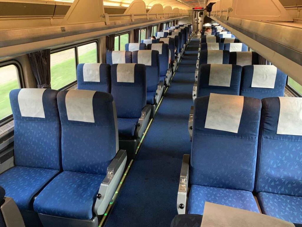 Business Class Seating Map...