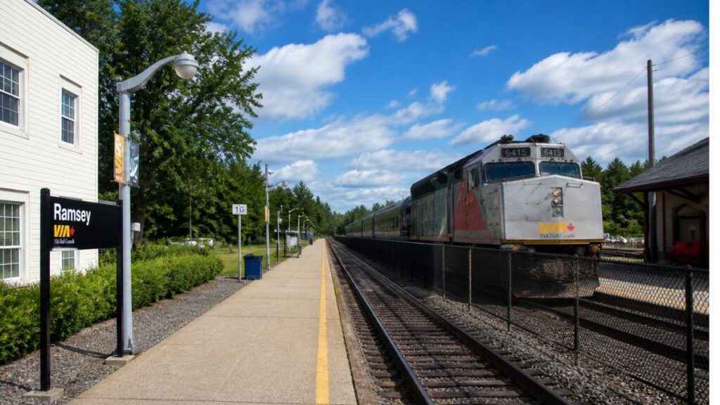VIA Rail Ticket