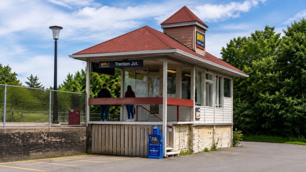 Trenton Junction train station