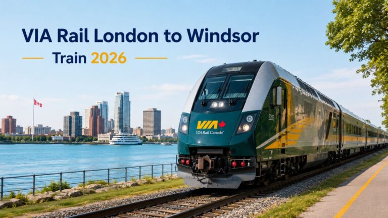 VIA Rail London to Windsor Train 2026